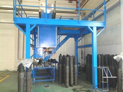 鉬粉膠管自動(dòng)計(jì)量定容重充填設(shè)備